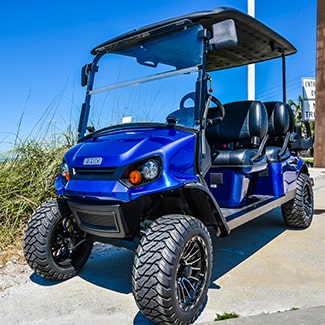 Blue Lagoon Golf Cart